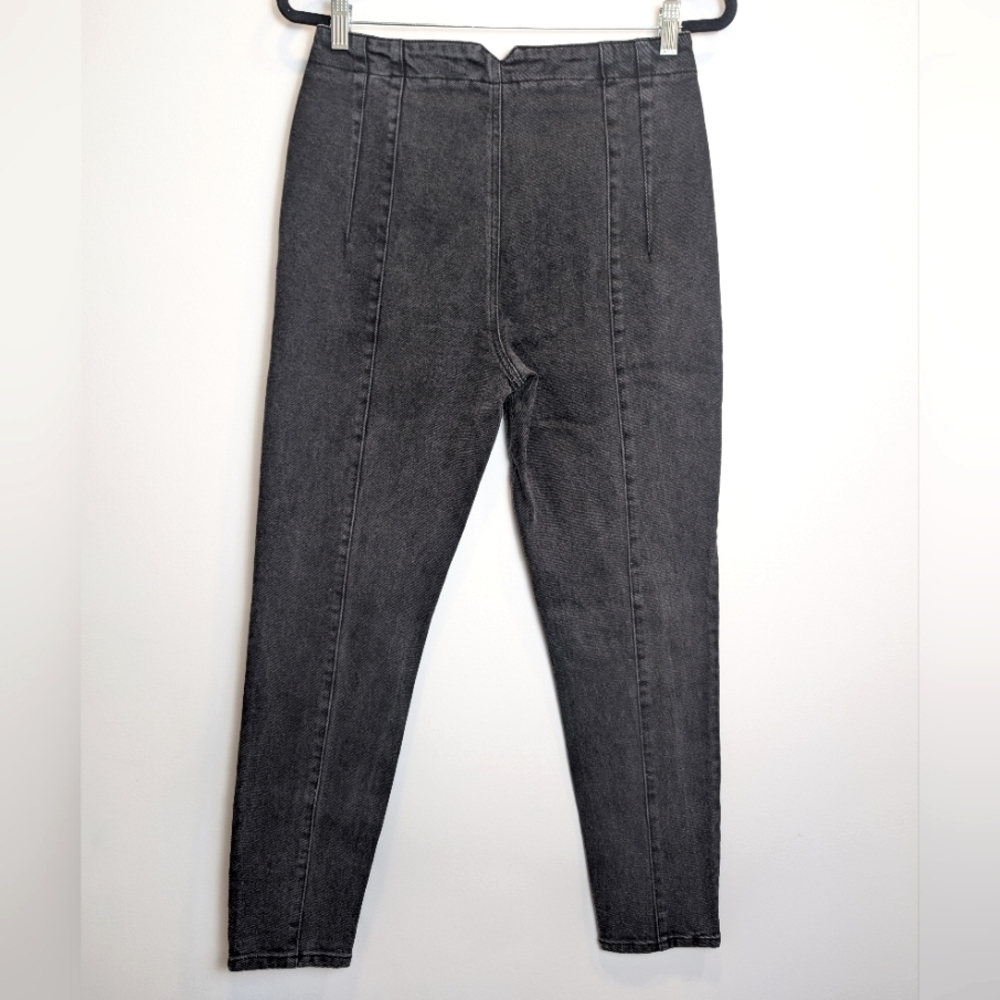 Dark Gray High Rise Skinny Jeans Size 9 - Picture 2 of 6